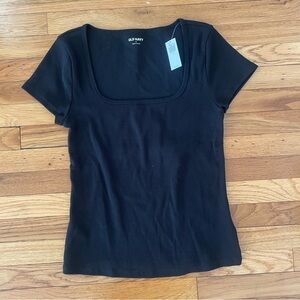 old navy square neck t shirt